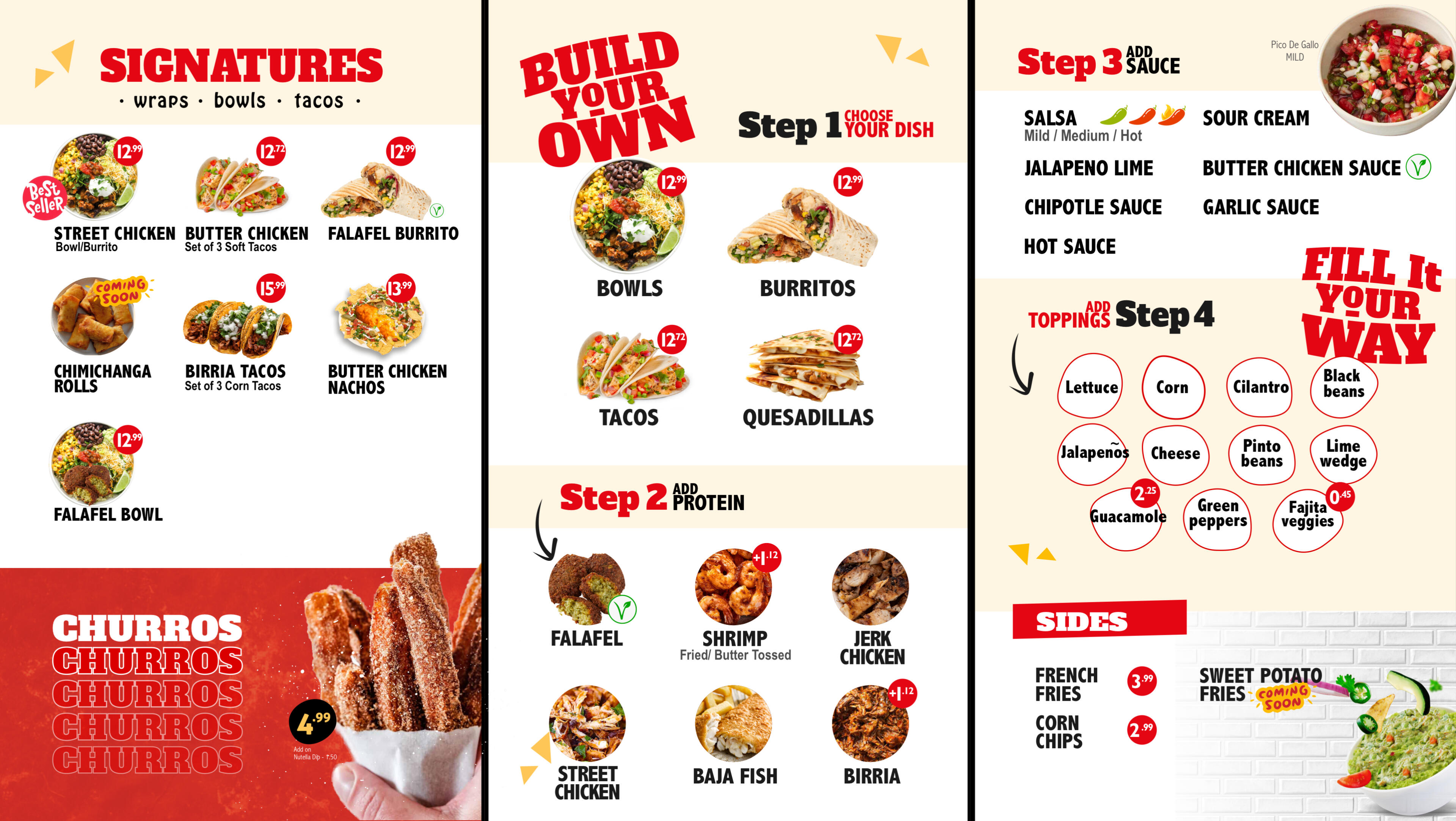 Dear Mama Brampton Menu